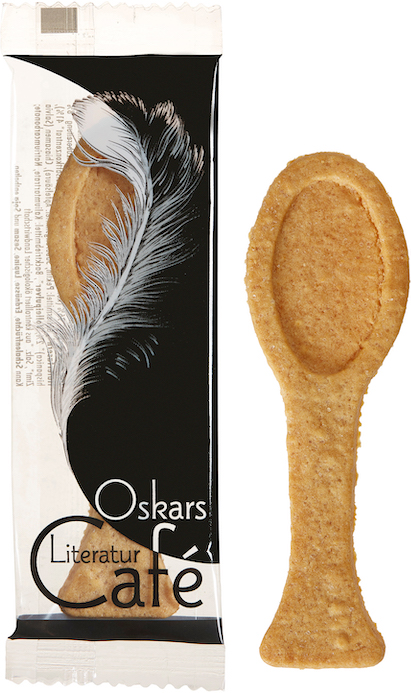 Coffee spoon biscuit