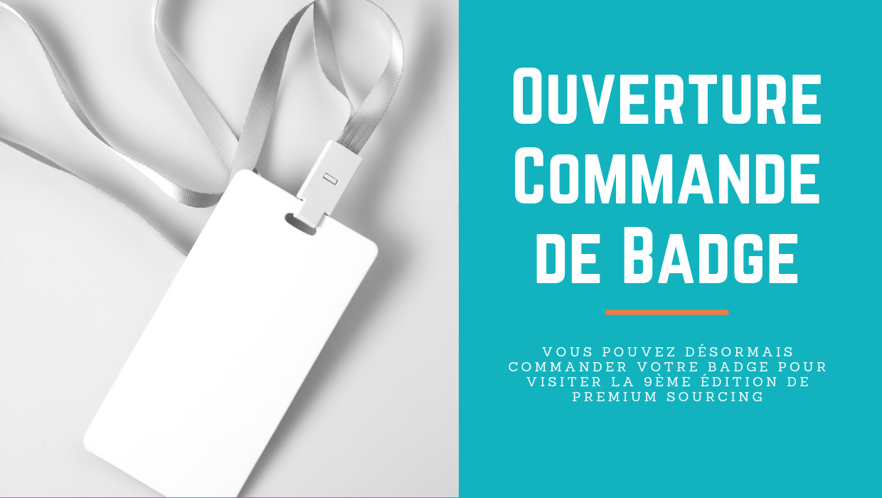 La commande de badge est disponible