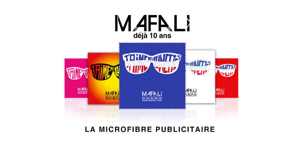 MAFALI the advertising microfiber