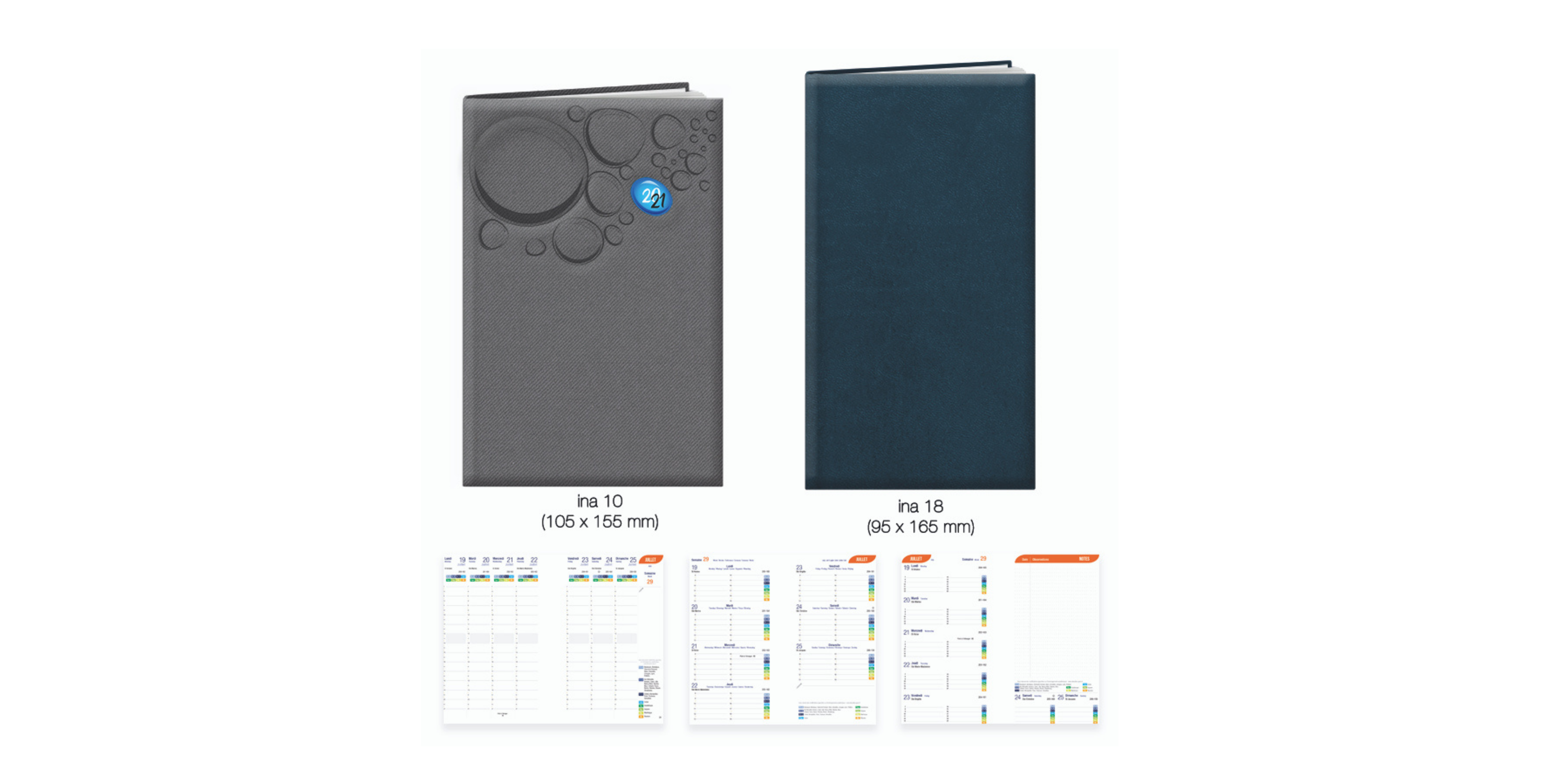 Intemporel : personalised calendars and diaries