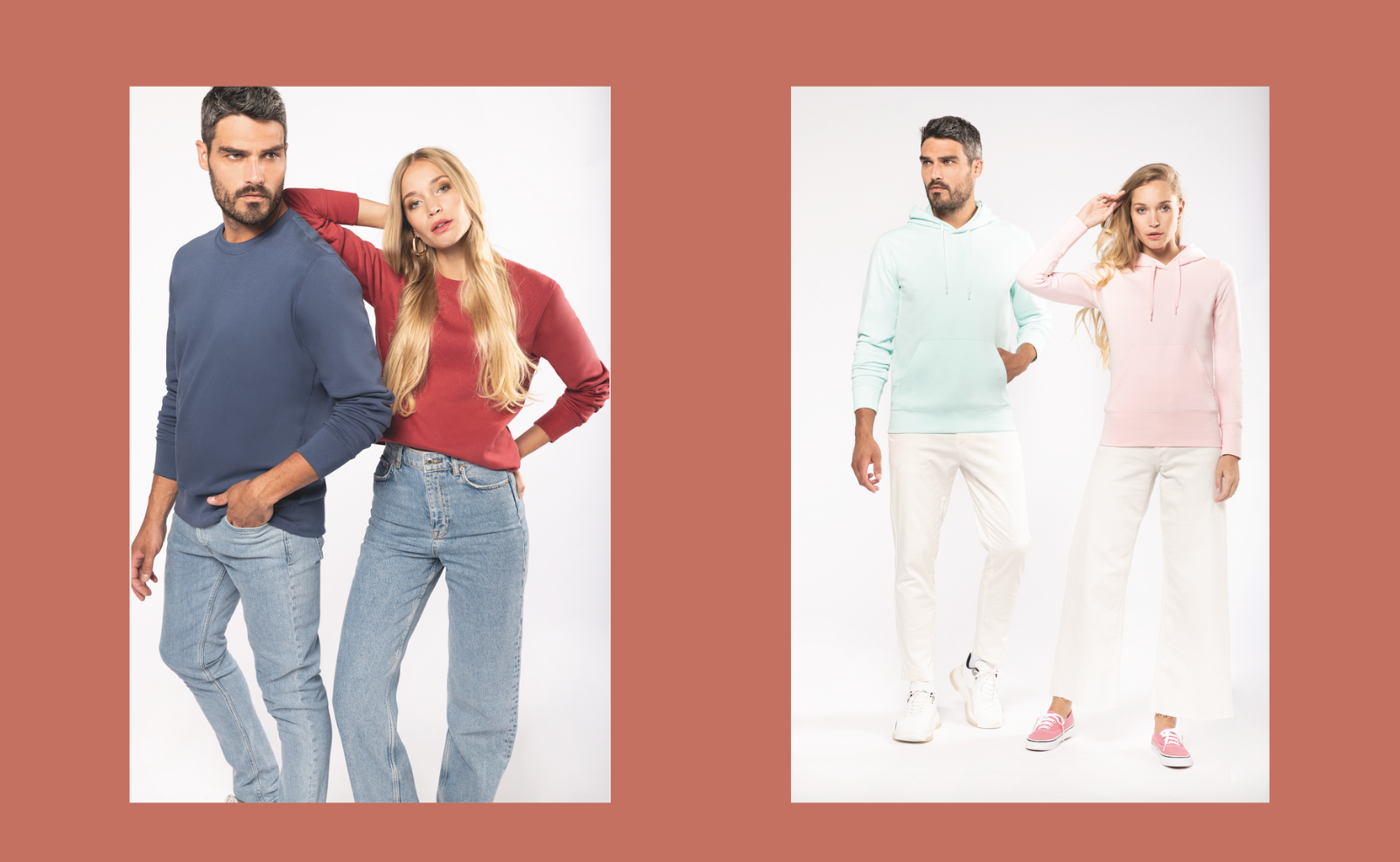 Kariban brand presents its eco-friendly sweatshirts