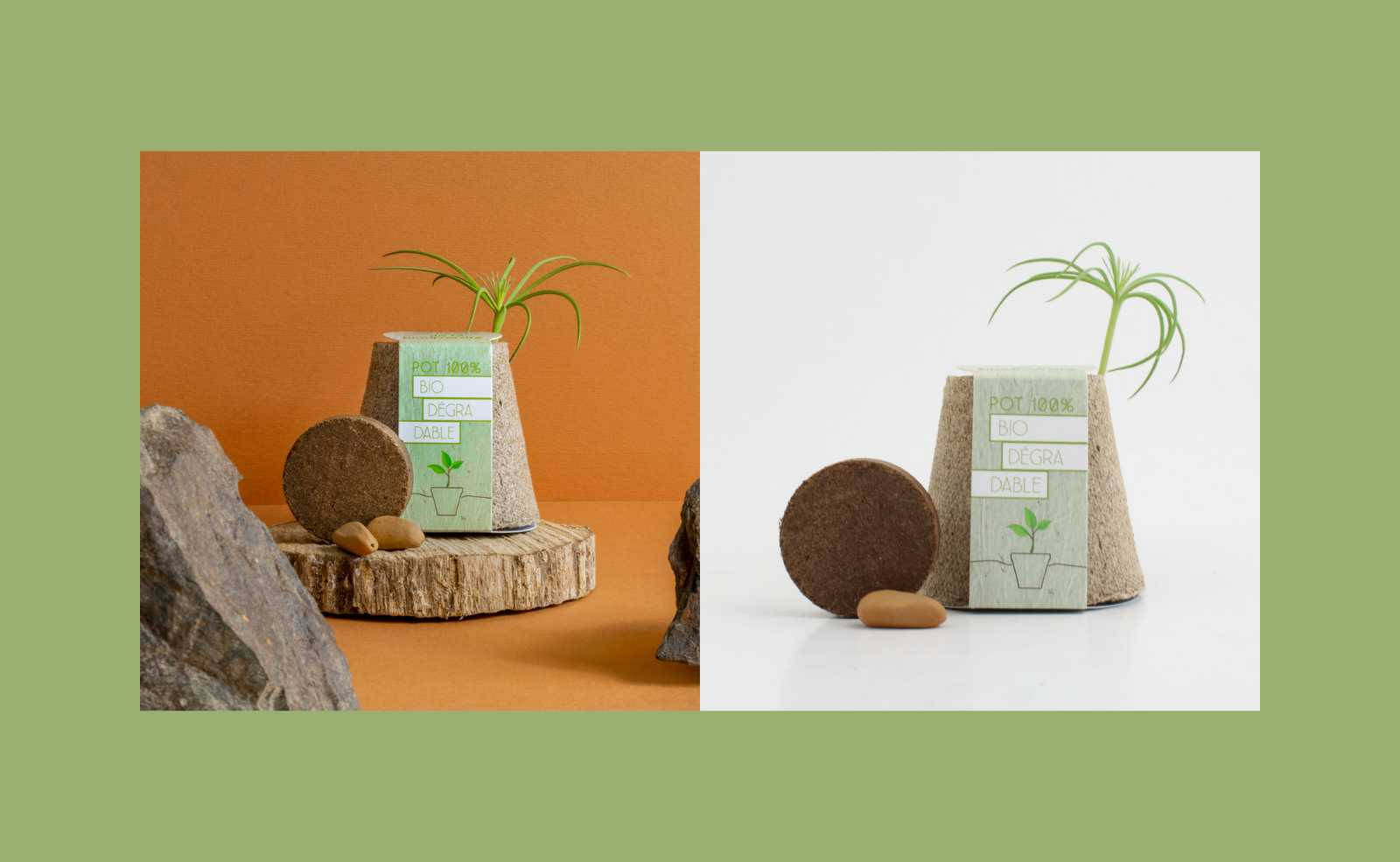 Grow your brand with the planting kit by Idées Nature
